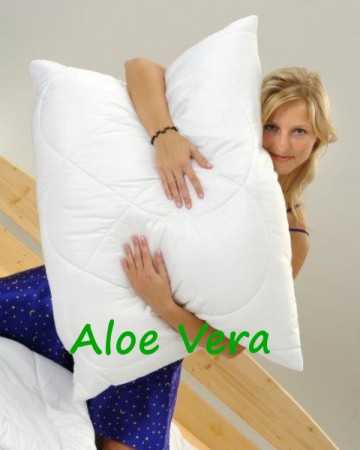 Polštář Aloe Vera 70x90cm 700g se zipem kuličky STANDARD