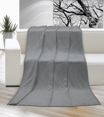 Deka micro dvojlůžko 200x230cm šedá Deka micro dvojlůžko 200x230cm šedá