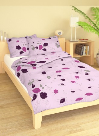 Prodloužené povlečení krep 140x220, 70x90cm Jolana růžová, Výběr zapínání: - nitěný knoflík Prodloužené povlečení krep 140x220, 70x90cm Jolana růžová, Výběr zapínání: - nitěný knoflík